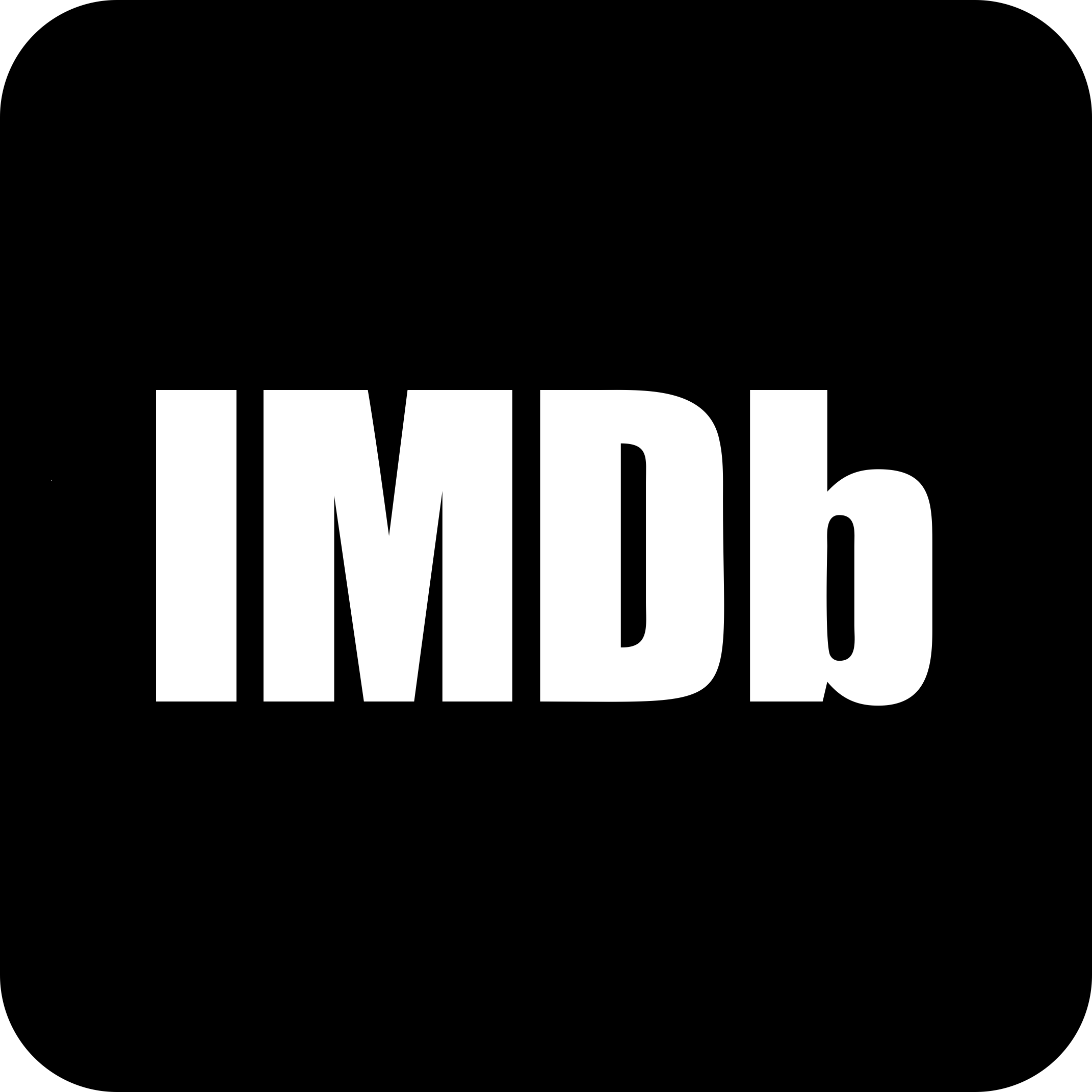Brand Imdb Outline Svg File Free Vectors